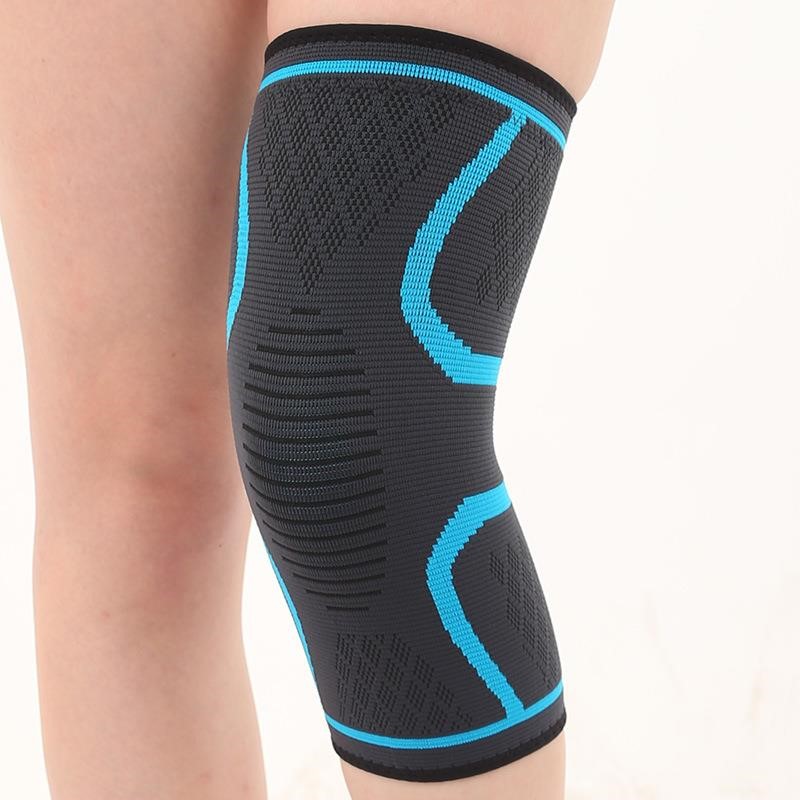 Sports Equipment Knee Support - Sports compression knee hip double corrugated