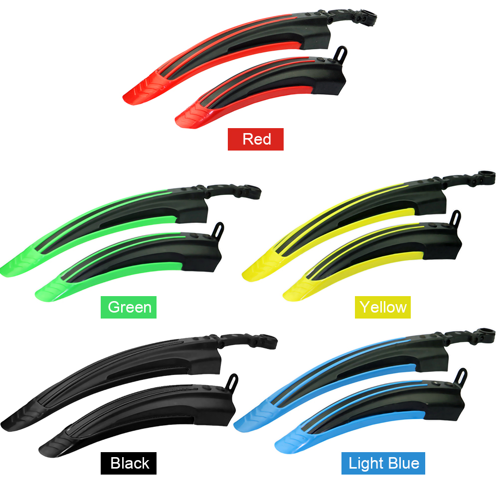 Sports Equipment Kit - 2Pcs Mountain Bike Mudguard Wings Cycling