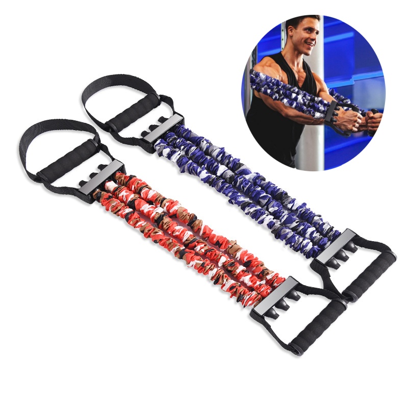 Sports Equipment Pictures - Chest Expander Resistance Band Elastic Pull