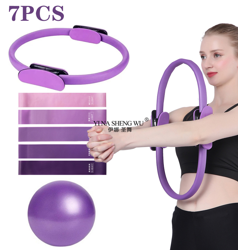 Sports Equipment For Schools - 7Pcs Pilates Equipment For Home Workouts