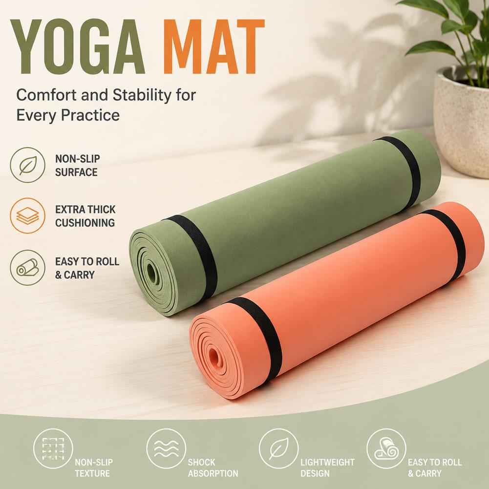 180x50cm Yoga Mats Anti-slip S - огляд і ціна Sports Equipment For Schools