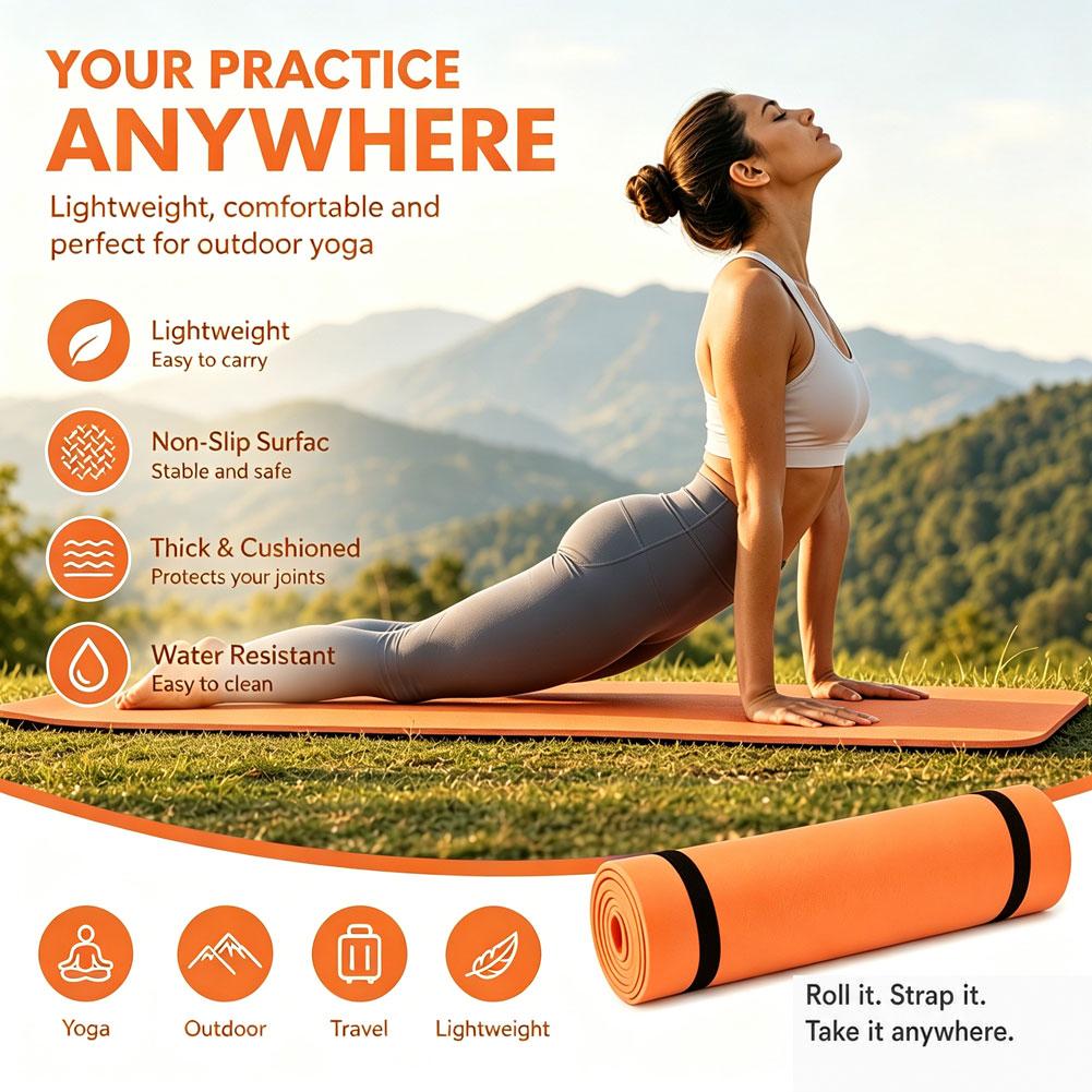 180x50cm Yoga Mats Anti-slip S - огляд і ціна Sports Equipment For Schools