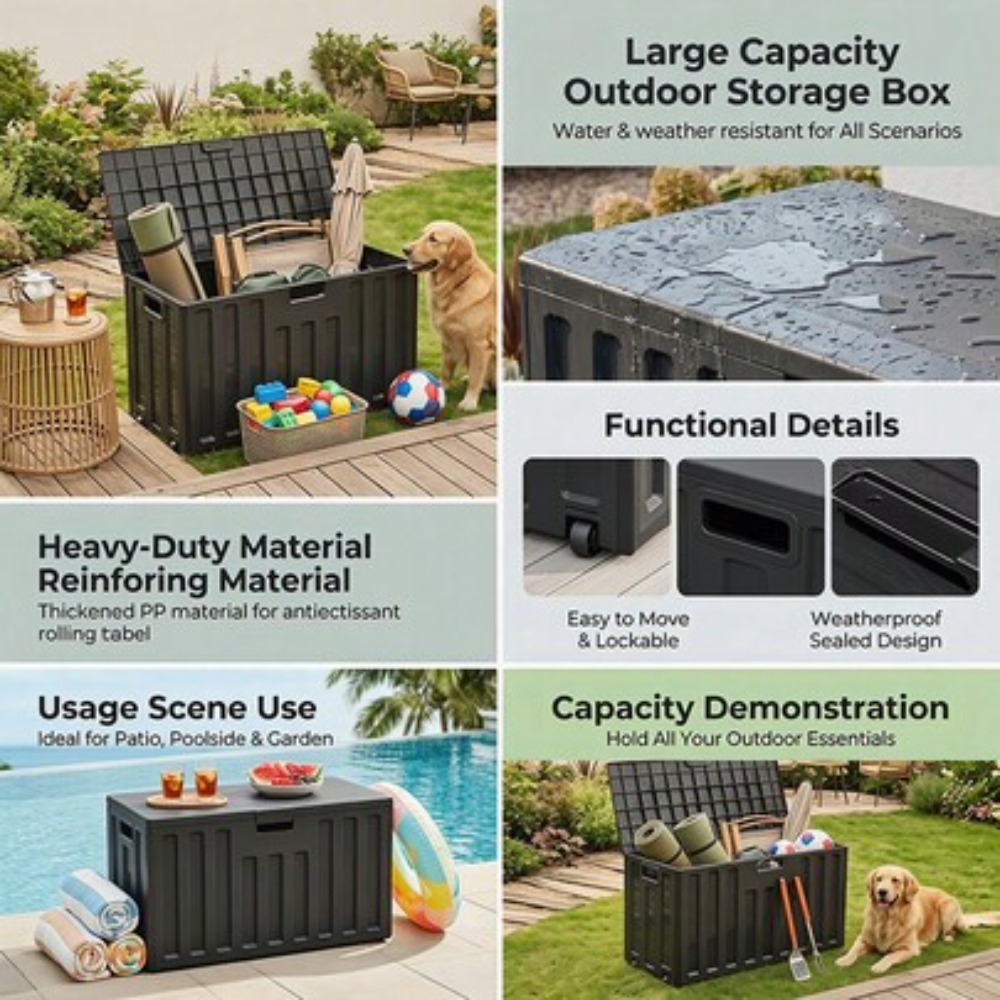 Large Capacity Outdoor Storage - огляд і ціна Sports Equipment Organizer