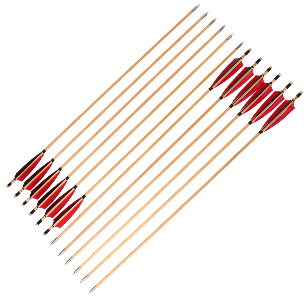 6/12/24 Pcs Traditional Wooden - огляд і ціна Archery Target Face