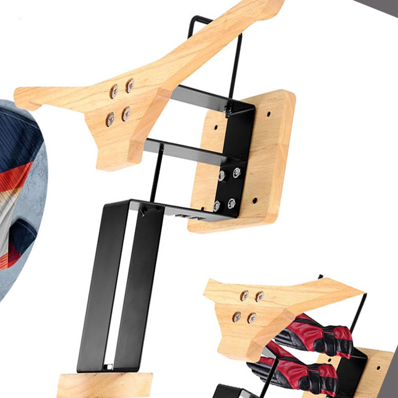 Wood Motorcycle Helmet Holder  - огляд і ціна Sports Equipment Organizer