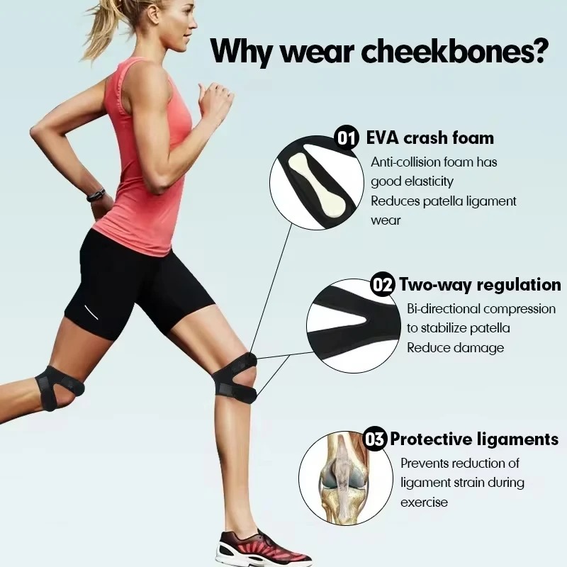 1PC Knee Protection Fitness Eq - огляд і ціна Sports Equipment Knee Support
