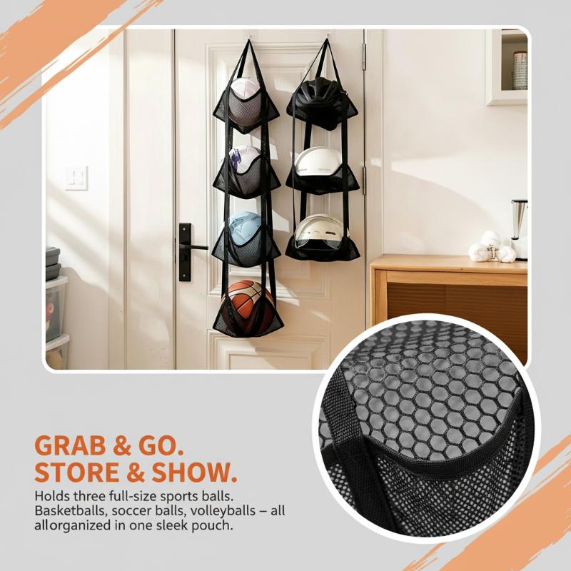 Wall Mounted Basketball Storag - огляд і ціна Sports Equipment Organizer