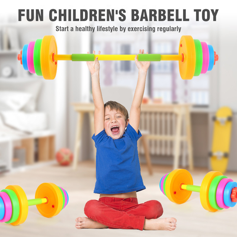 Kids Adjustable Dumbbell Barbe - огляд і ціна Sports Equipment 7 Year Old