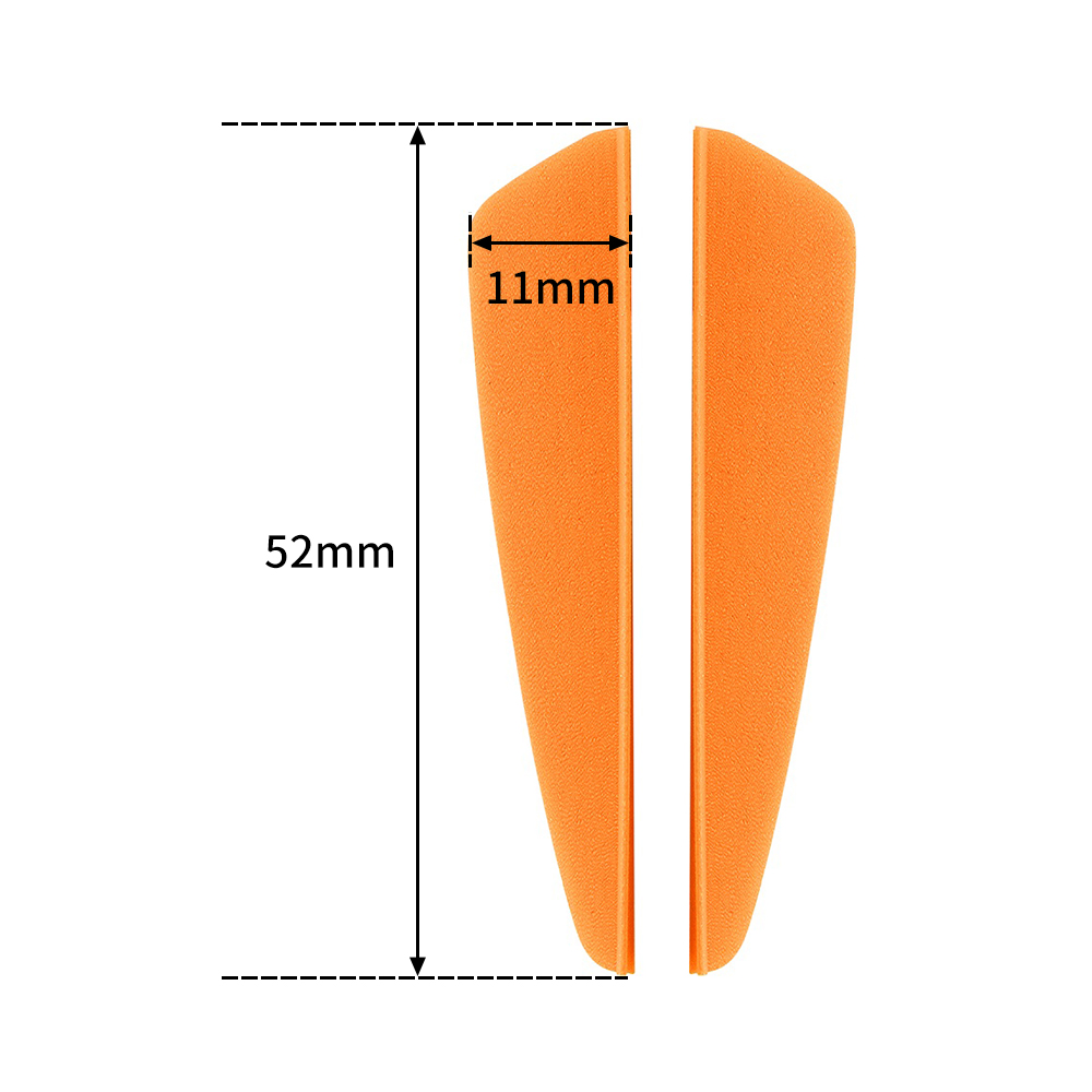 50pcs 2-inch Shield Shaped Pla - огляд і ціна Archery Target Face