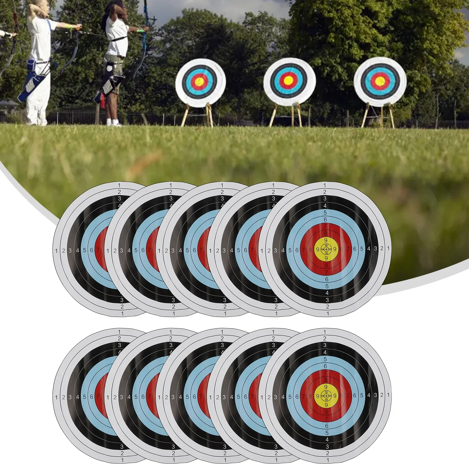 10pc 40x40cm Archery Targets P - огляд і ціна Archery Target Face