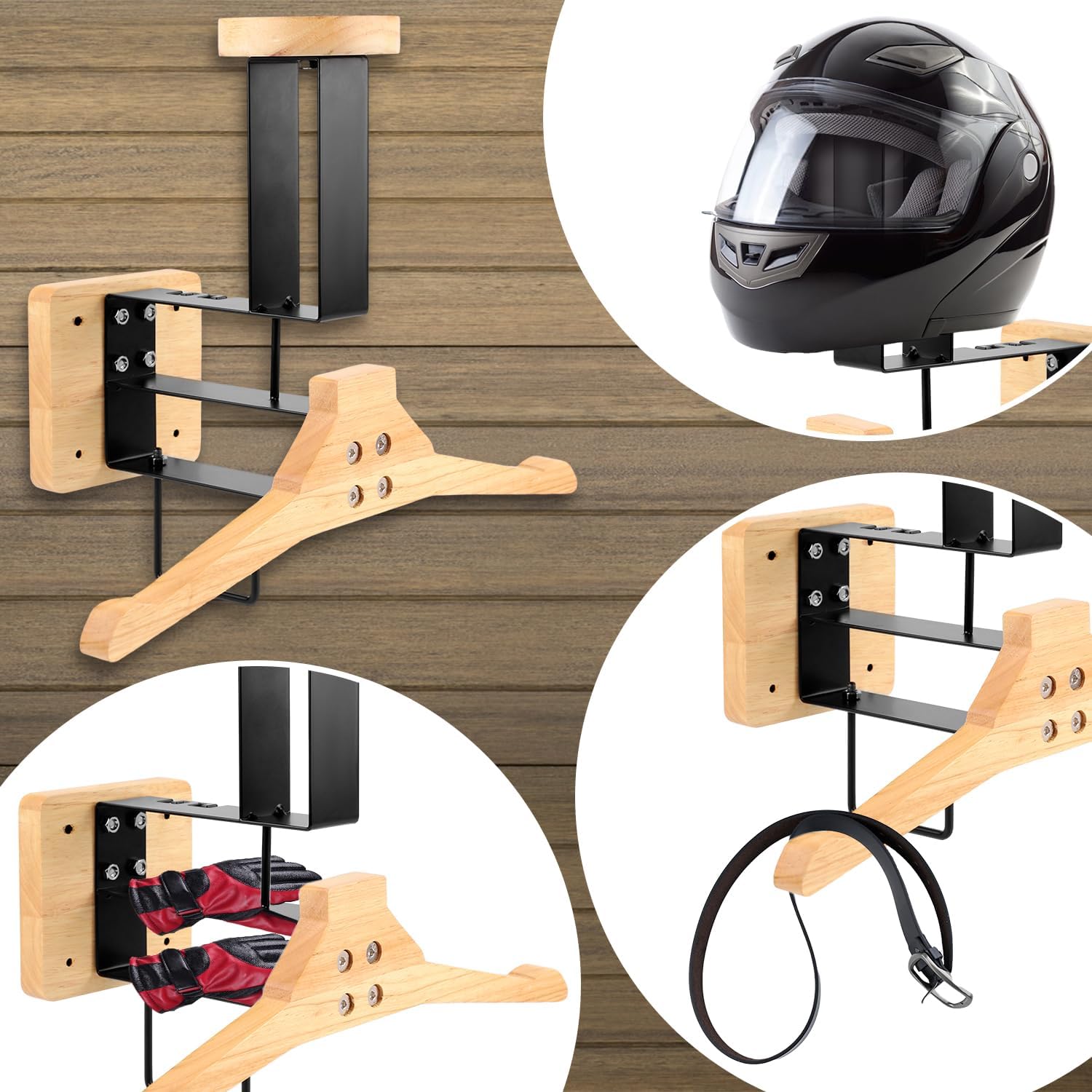 ​Motorcycle Helmet Holder Wall - огляд і ціна Sports Equipment Organizer