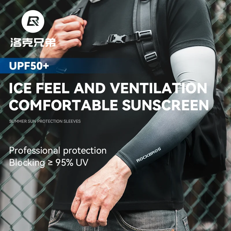 ROCKBROS Arm Sleeves Ice Silk  - огляд і ціна Sports Equipment Supplies