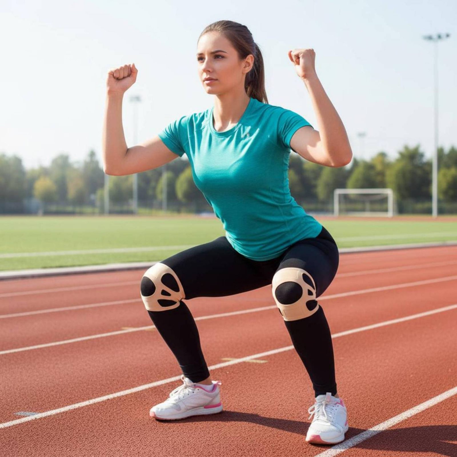 Silicone Knee Brace Year-Round - огляд і ціна Sports Equipment Knee Support