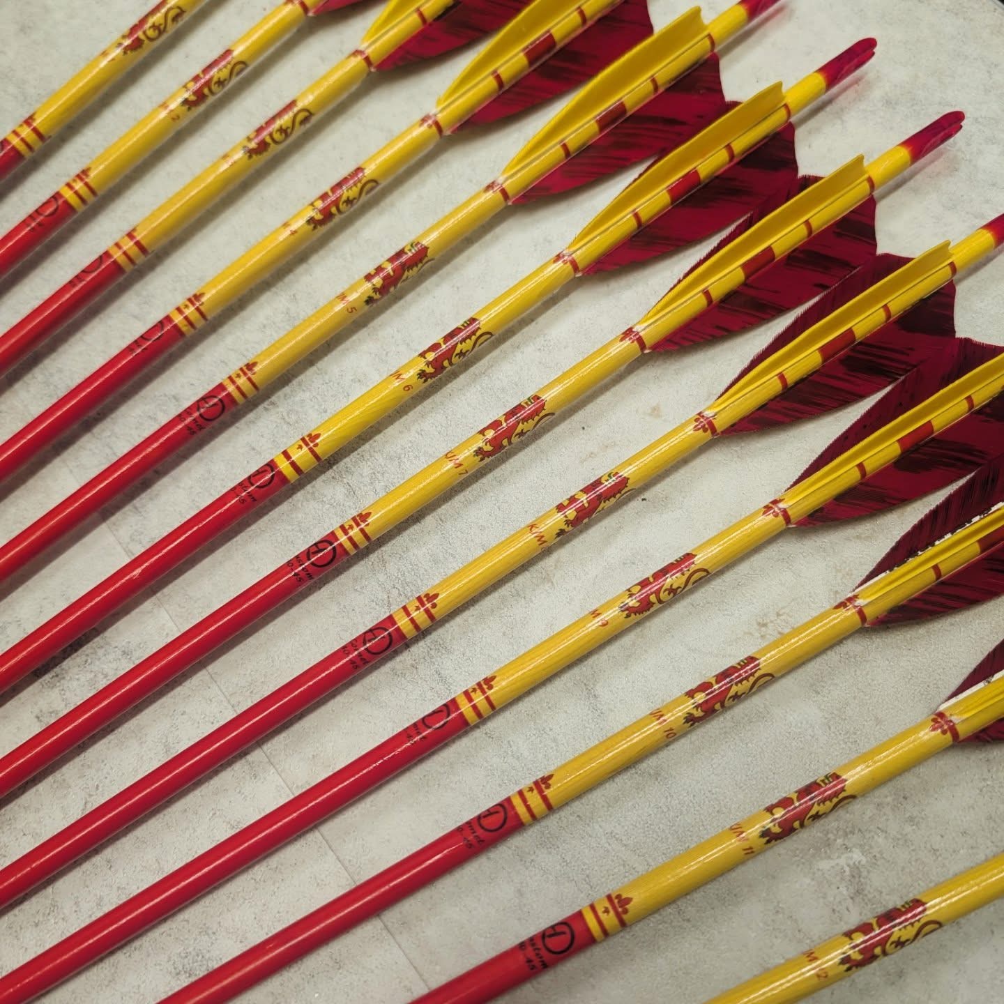 50Pcs New 3Inch Feather Arrows - огляд і ціна Archery Target Face