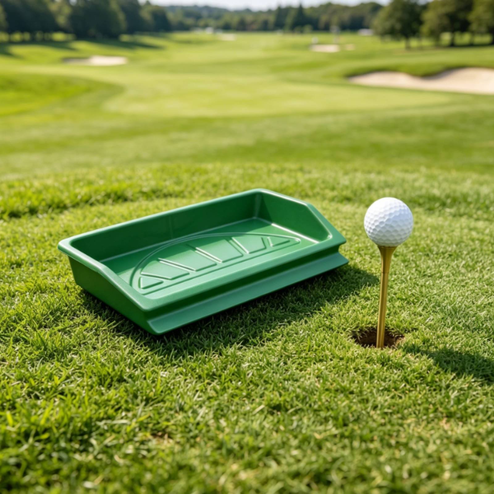 ABS Golf Tee Tray Sturdy Golf  - огляд і ціна Sports Equipment Organizer