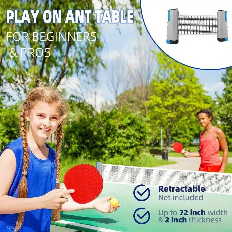 Retractable Table Tennis Net A - огляд і ціна Sports Equipment Tennis