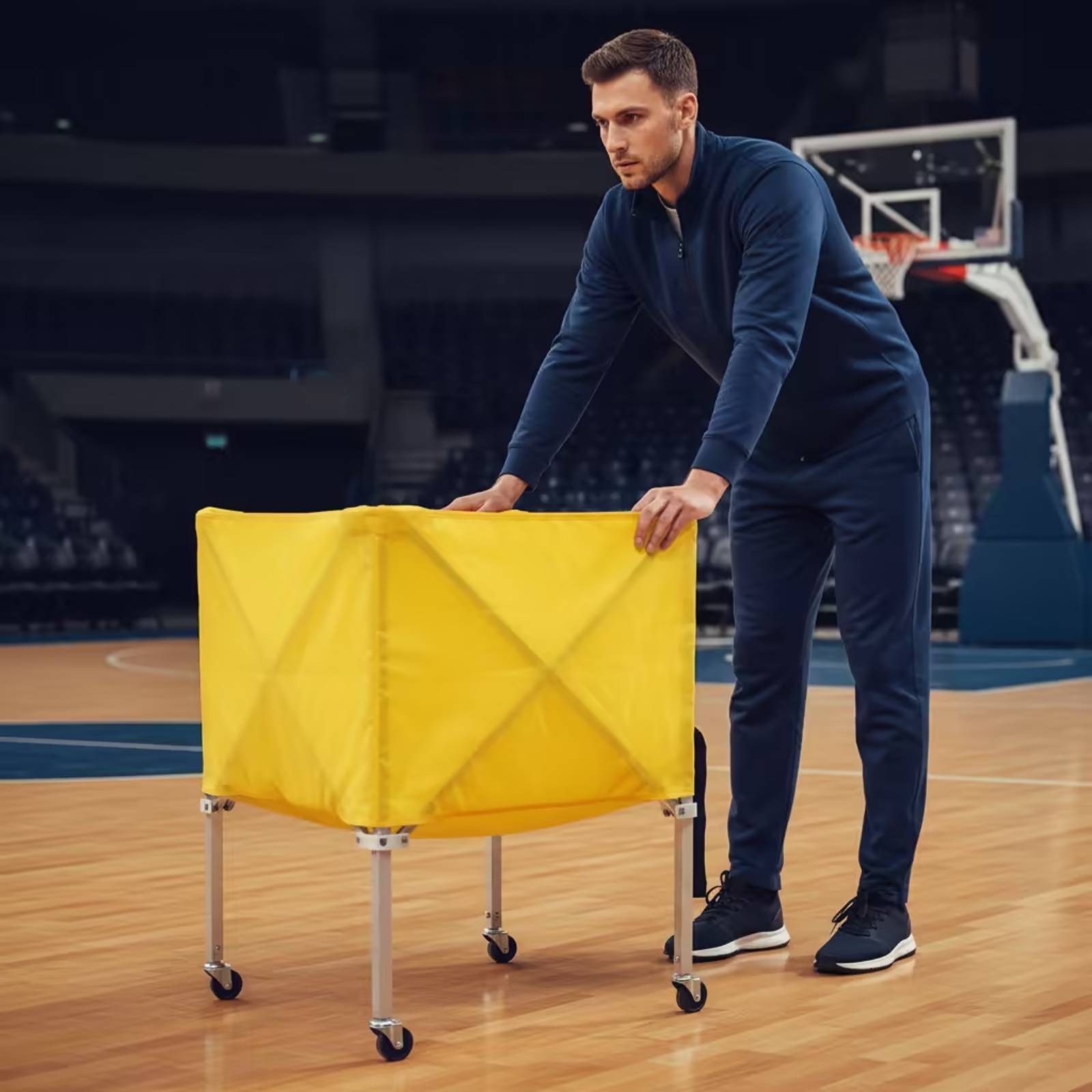 Collapsible Ball Cart Lightwei - огляд і ціна Sports Equipment Organizer