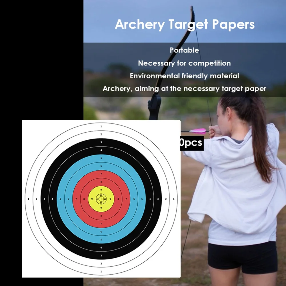 10pcs Profession Archery Targe - огляд і ціна Archery Target Face